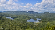 Mont Ouarau region St Donat Qc