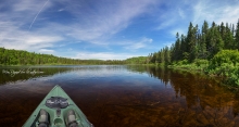 Panokayak par du mont Tremblant