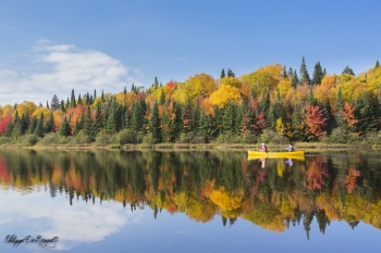 canoë d'automne
