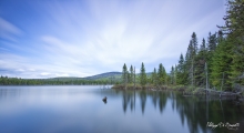 Pause sur le lac